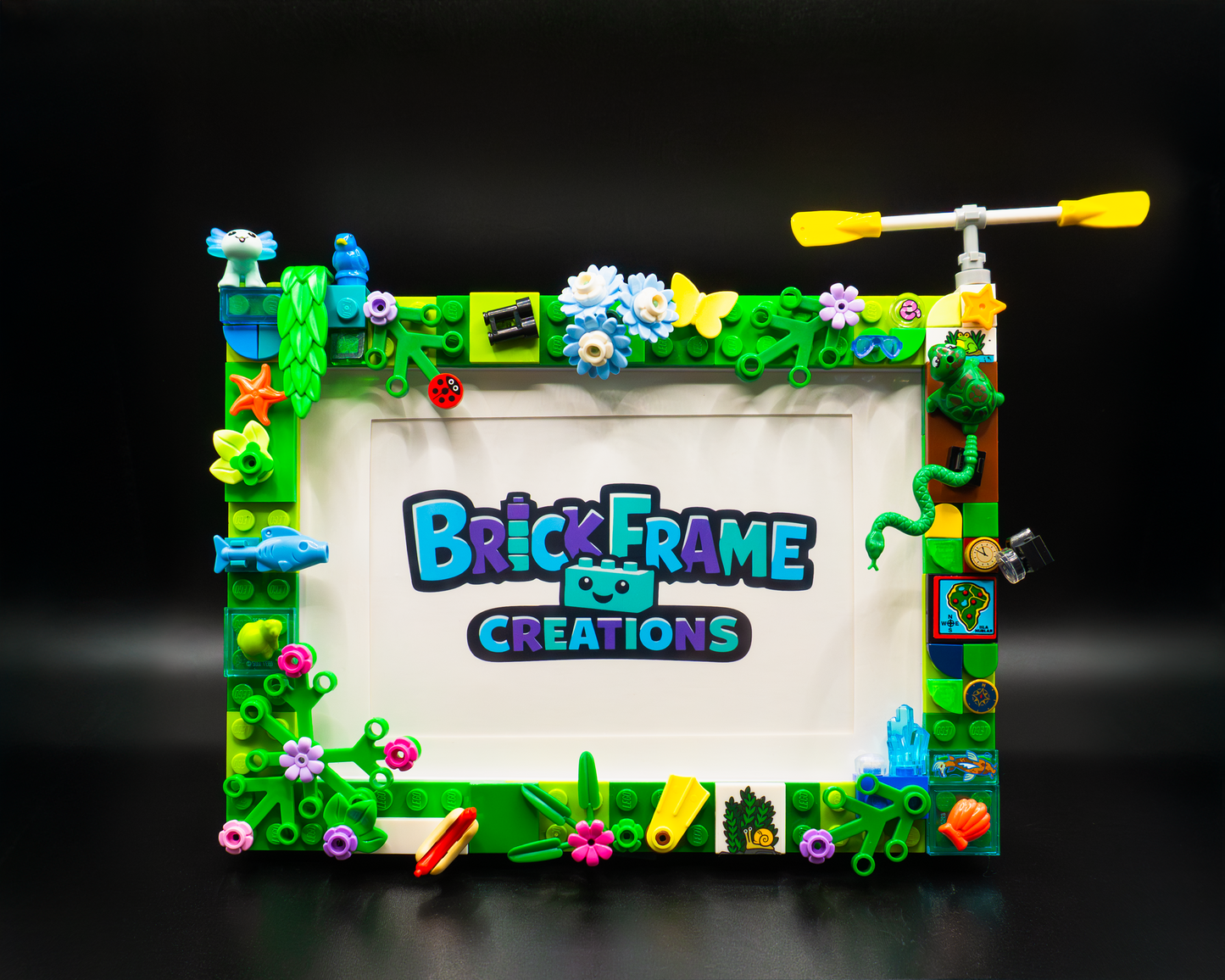 Nature-Themed 4x6 BrickFrame